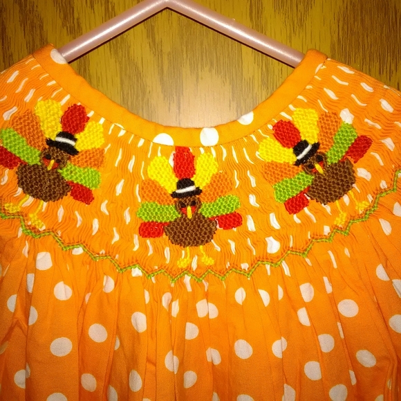 18monthsThanksgiving Day dress and warm 2t pea coa - Picture 3 of 8